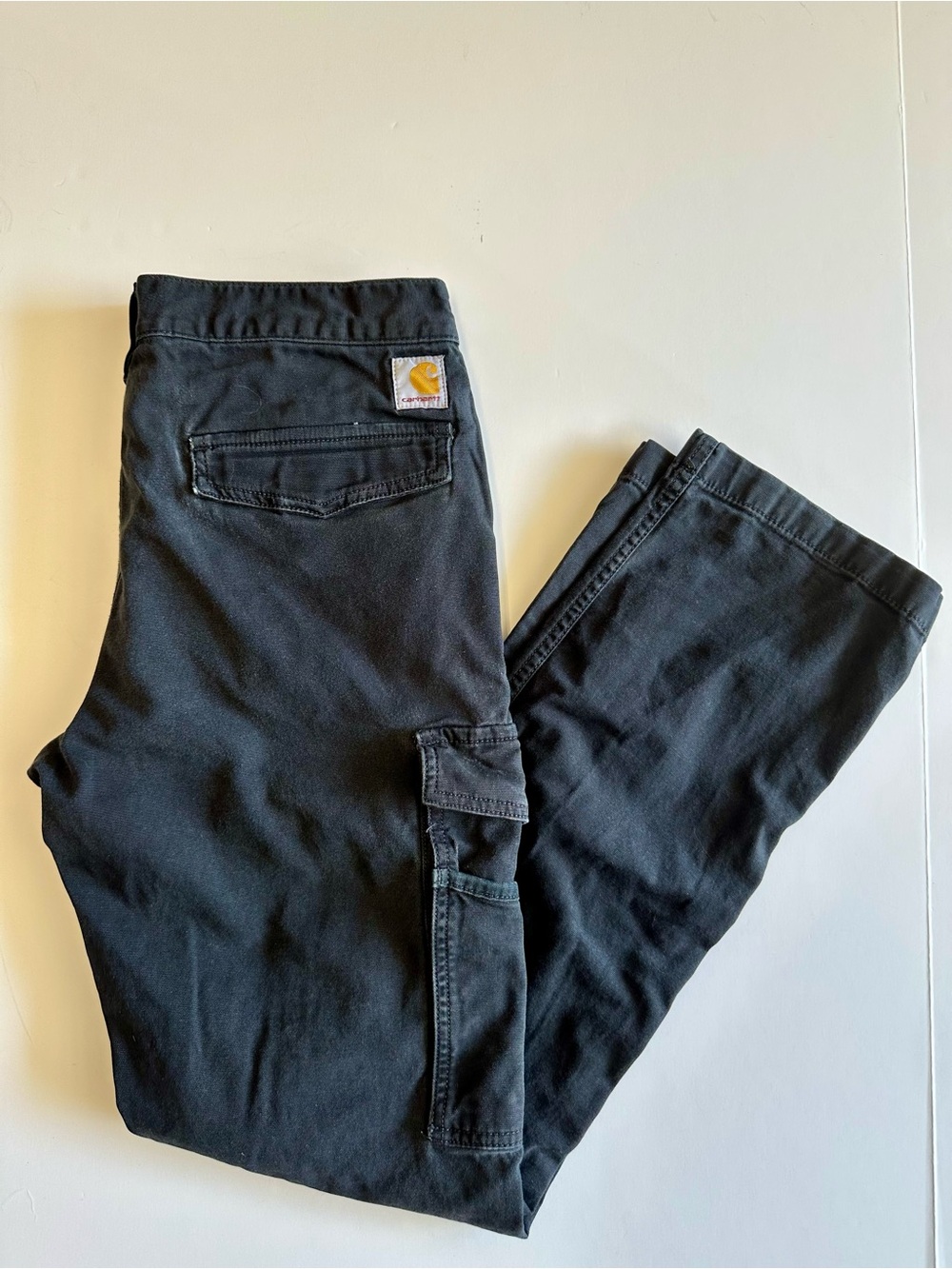 Carhartt Black Relaxed Fit Utility Cargo Pants 31x32